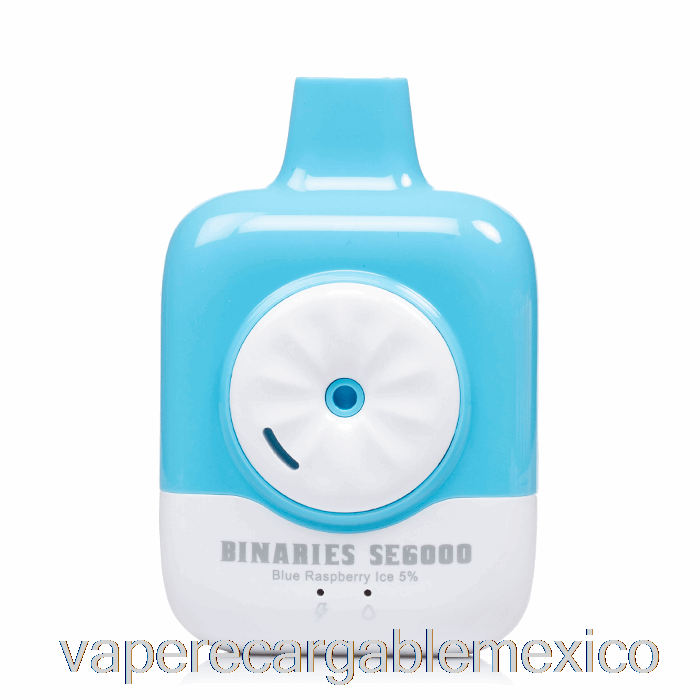 Vape Recargable Horizonte Binarios Se6000 Desechable Azul Frambuesa Hielo